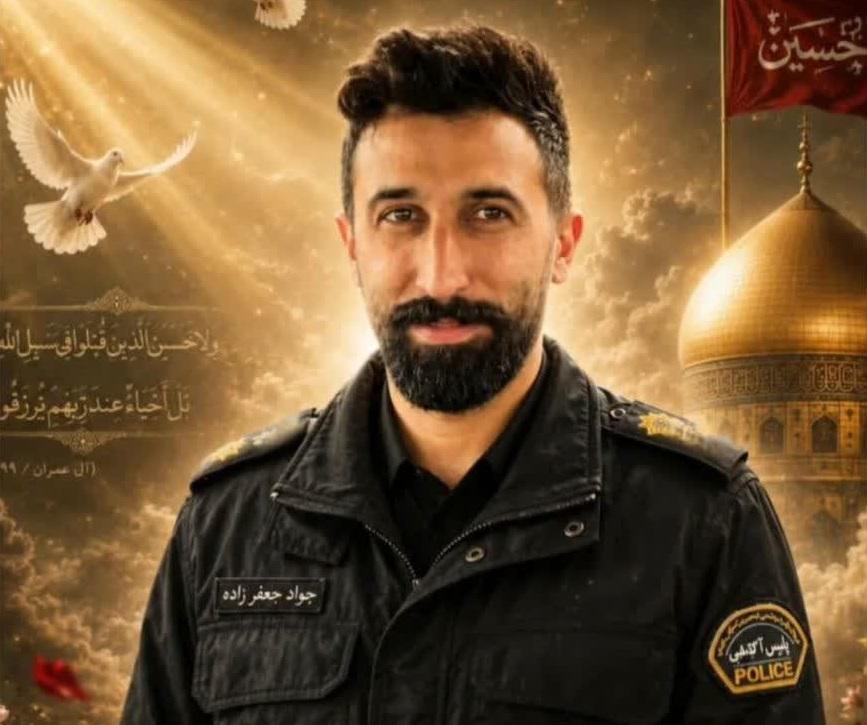 مرگ مغزی پلیس وظیفه شناس رشت در جریان تعقیب سارق/ اعضای بدن «جواد جعفرزاده» اهدا می شود