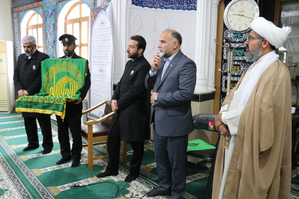 حضور خادمان آستان قدس رضوی در فرمانداری رشت