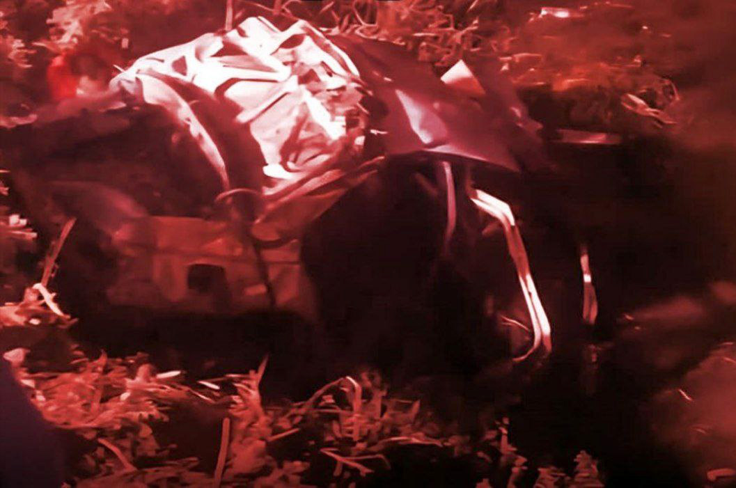 مرگ سه جوان بر اثر سقوط پژو ۴۰۵ در تالاب عینک رشت