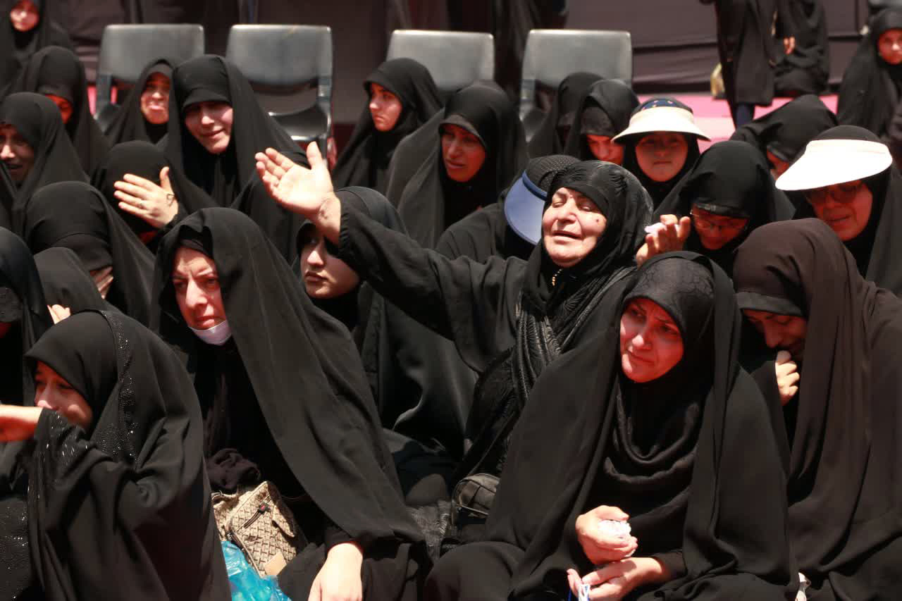 اجرای تعزیه «مولای عشق» در کانون جوانان رضوی گیلان + تصاویر