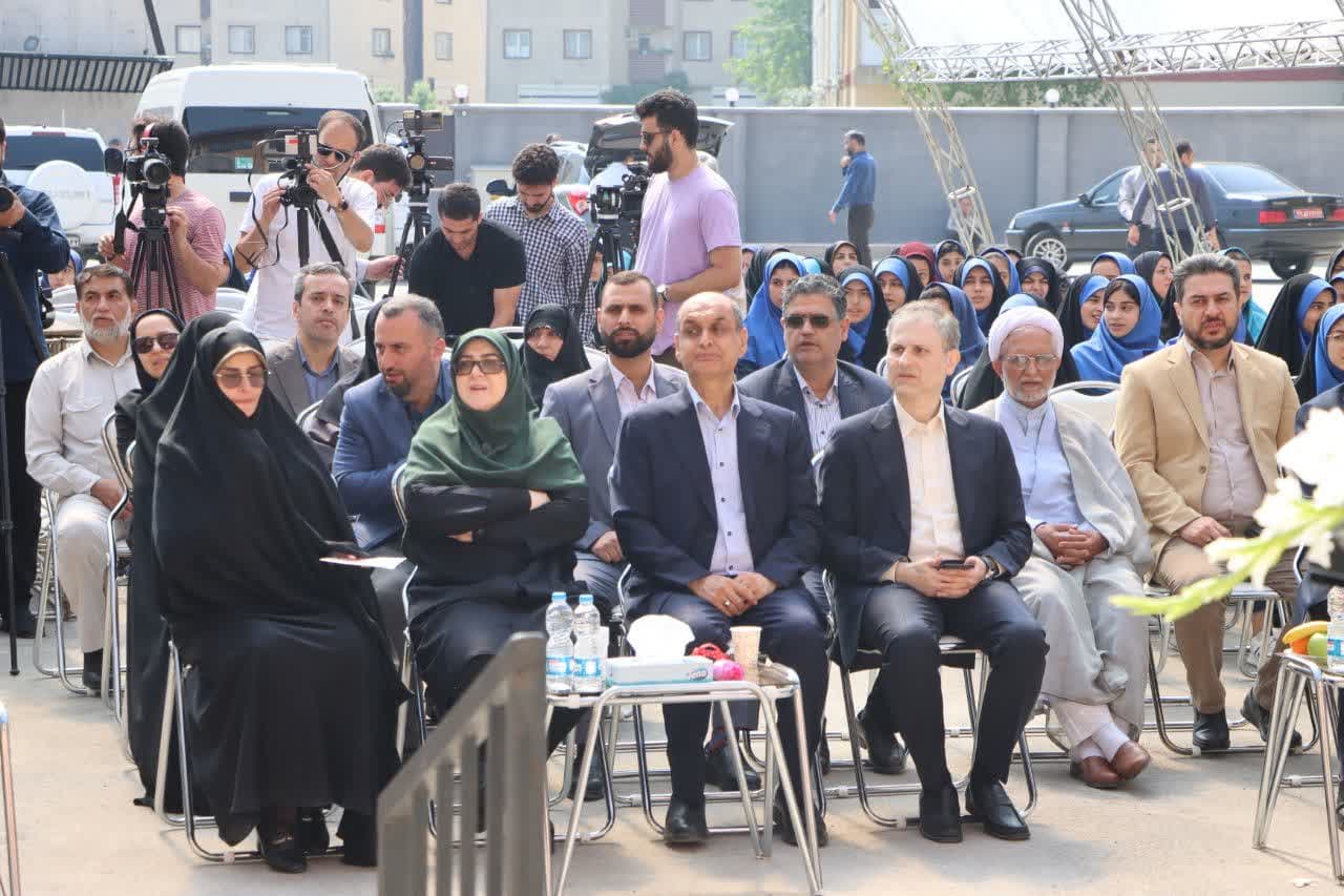 افتتاح یک مدرسه خیر ساز در مسکن مهر رشت