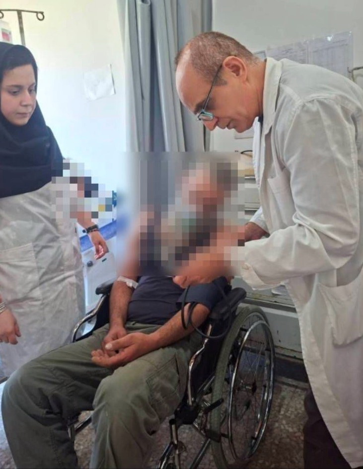نجات فرد دچار شوک آنافیلاکسی به دنبال گزش زنبور در رحیم آباد