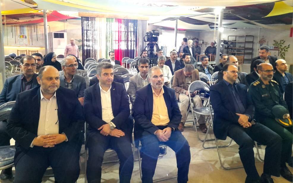 نخستین پلاک هوشمند رضوانشهر و سکوی «بازار مج» رونمایی شد