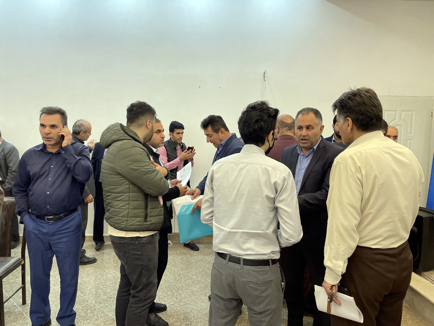 برپایی میز خدمت جهادی تخصصی در شهرک صنعتی سفیدرود رشت