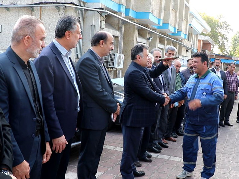 اعزام تانکر آبرسانی سیار شرکت آب و فاضلاب گیلان به مرز مهران 