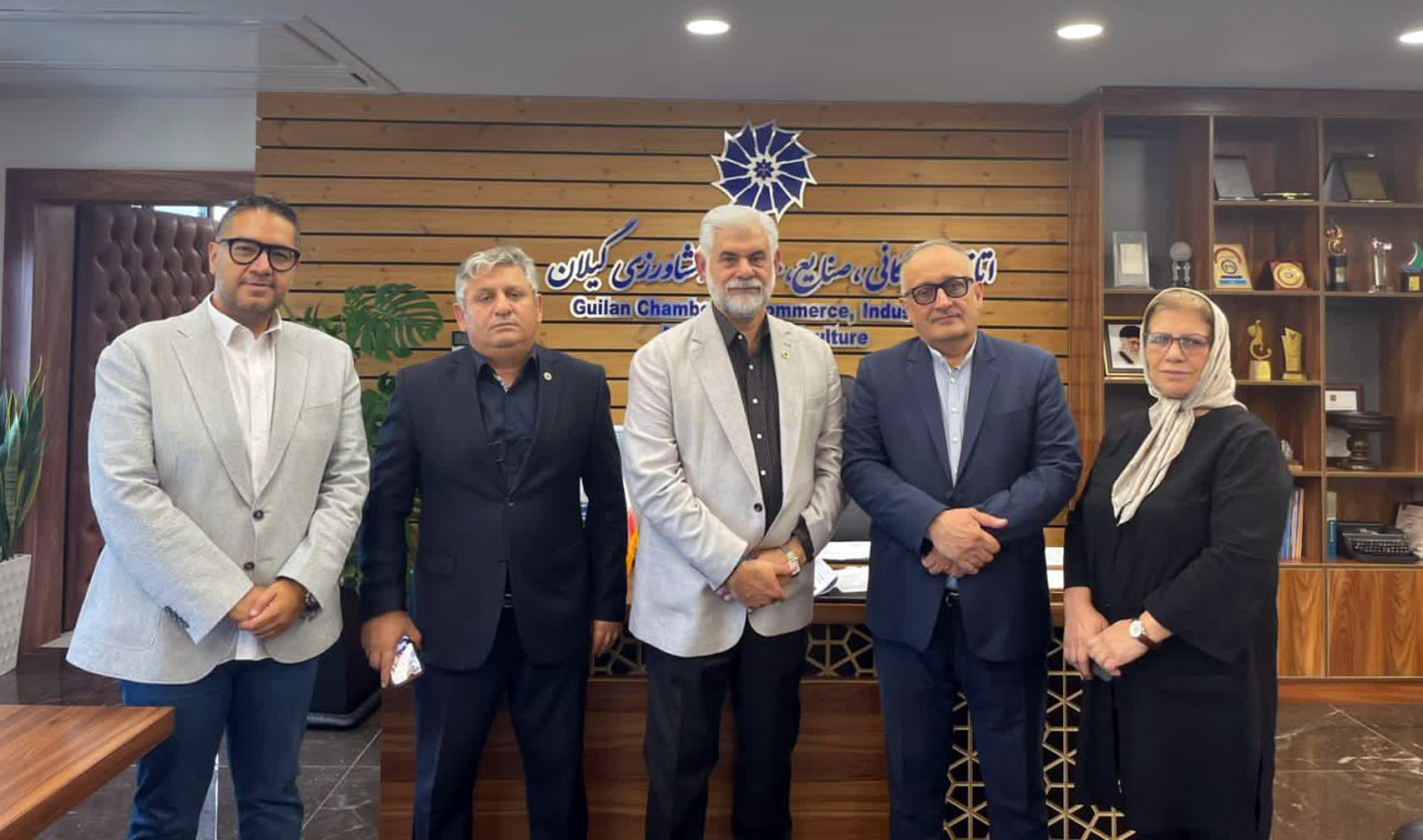 تغییر در هیات رئیسه اتاق بازرگانی گیلان / قاسم رضاییان نایب‌ رئیس اول شد