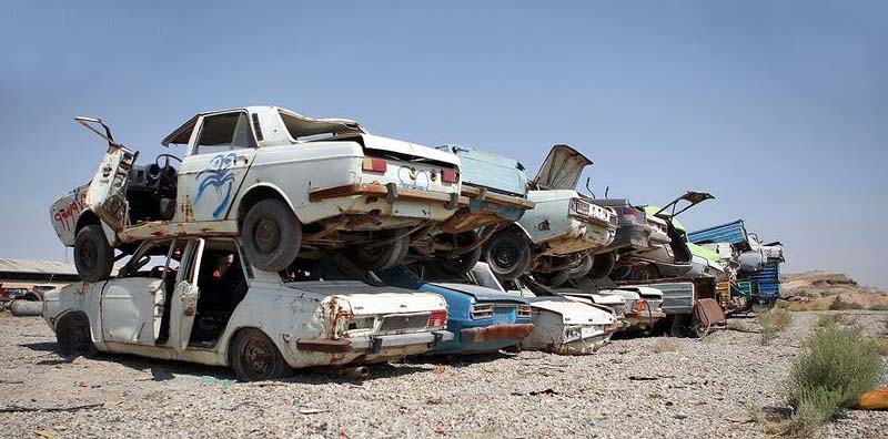 ۸ میلیون خودروی فرسوده تا پنج سال دیگر!