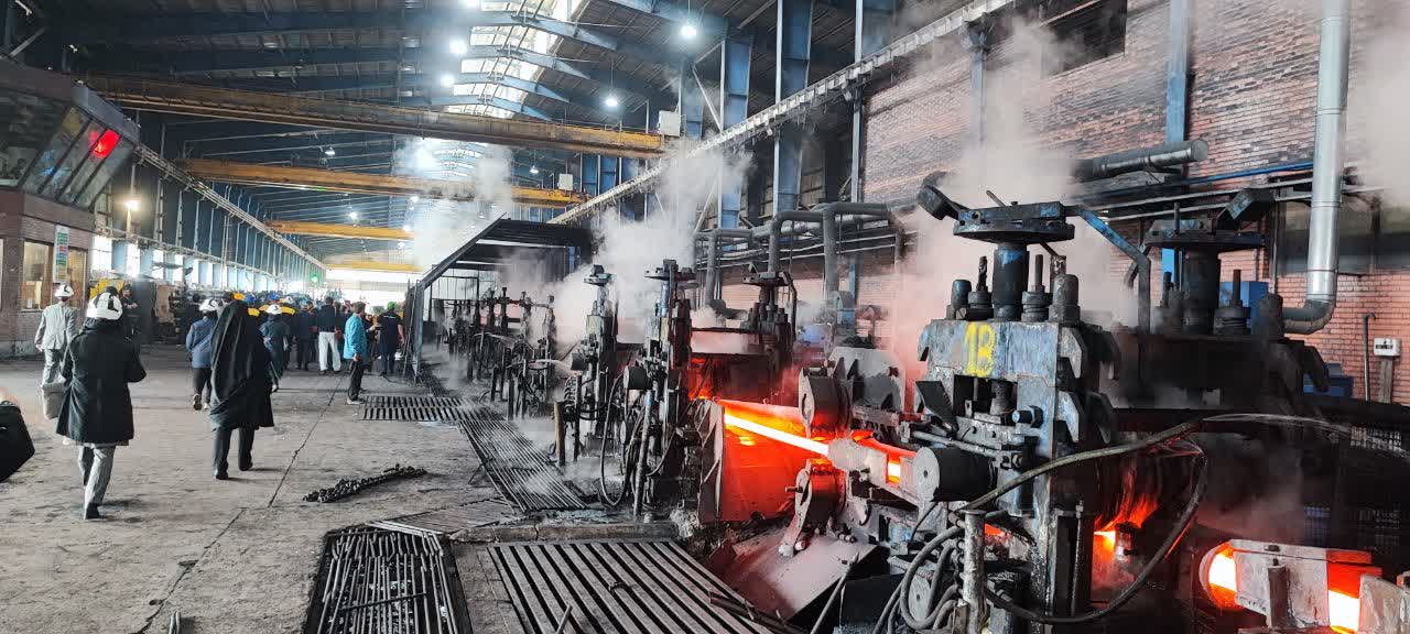 از توسعه صادرات تا تسویه تعهدات؛ عملکرد درخشان نورد کاسپین در سال سخت فولاد