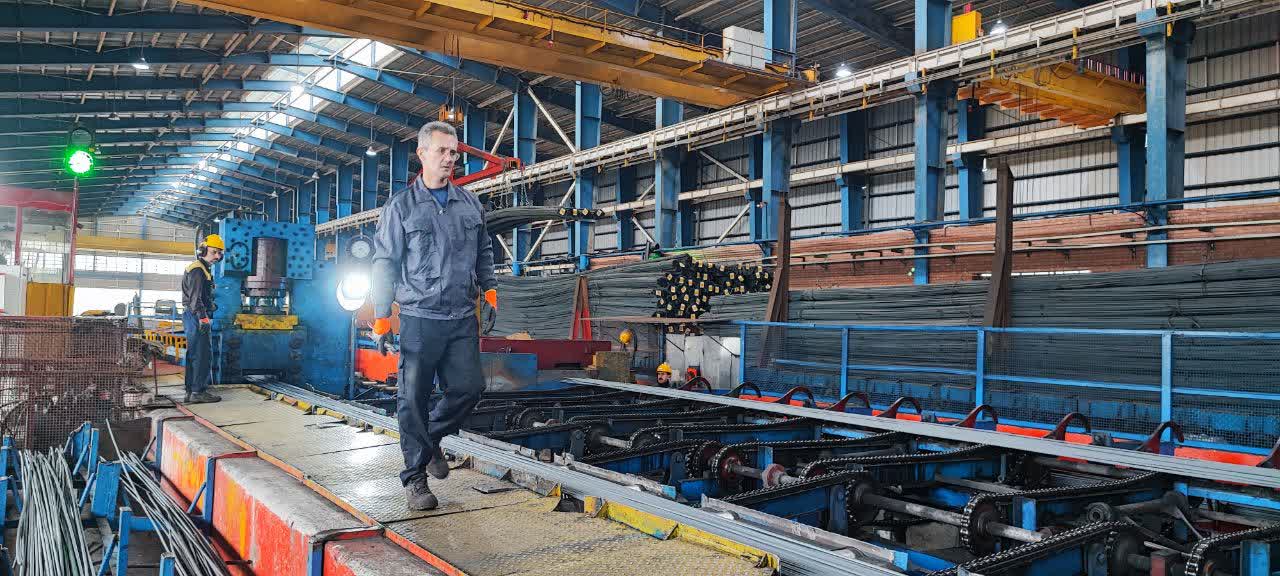 از توسعه صادرات تا تسویه تعهدات؛ عملکرد درخشان نورد کاسپین در سال سخت فولاد