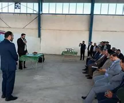 افتتاح یک واحد صنعتی در شهرک صنعتی صومعه سرا