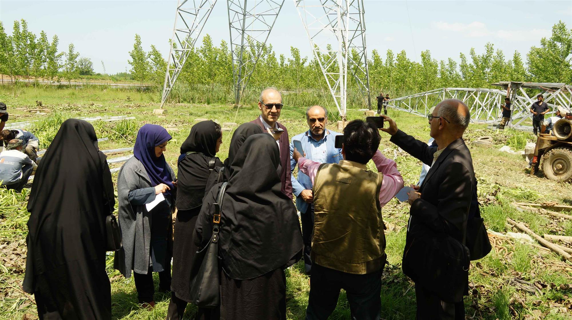 
	آغاز عملیات اجرایی نصب برج خط چهار مداره غرب رشت – انزلی – پره سر
