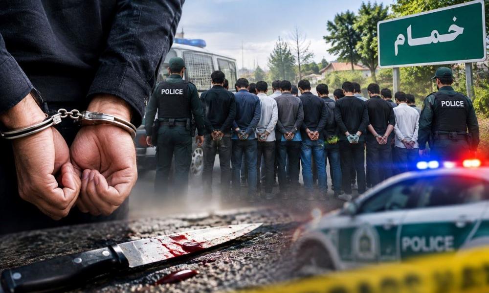 دستگیری 12 نفر از عاملان نزاع منجر به قتل در خمام