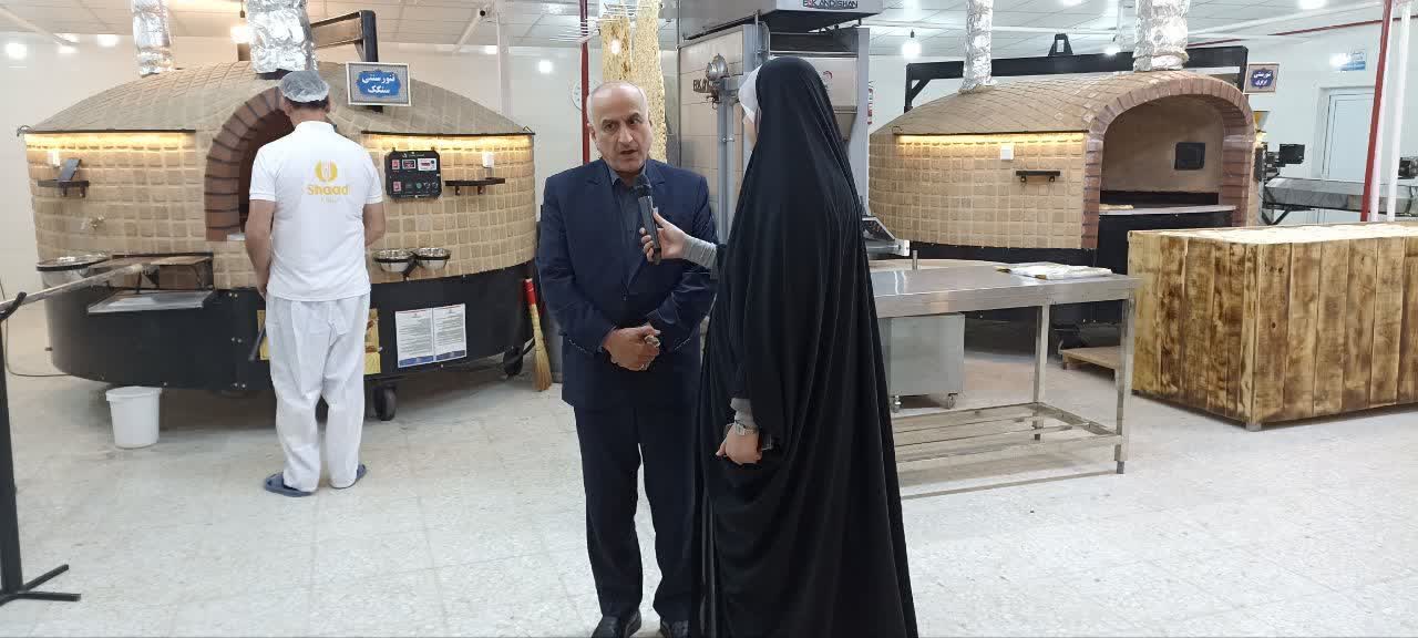 یک مجتمع چند منظوره تولید نان در رشت افتتاح شد