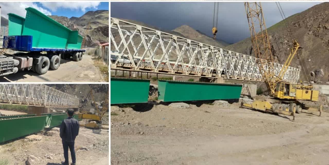 آغاز مجدد عملیات اجرایی احداث پل بزرگ سفیدرود منجیل در محور اصلی منجیل- طارم