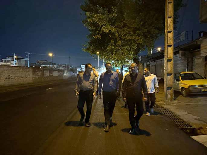 شوقی: نهضت آسفالت معابر در مناطق پنج‌گانه رشت با شتاب ادامه دارد