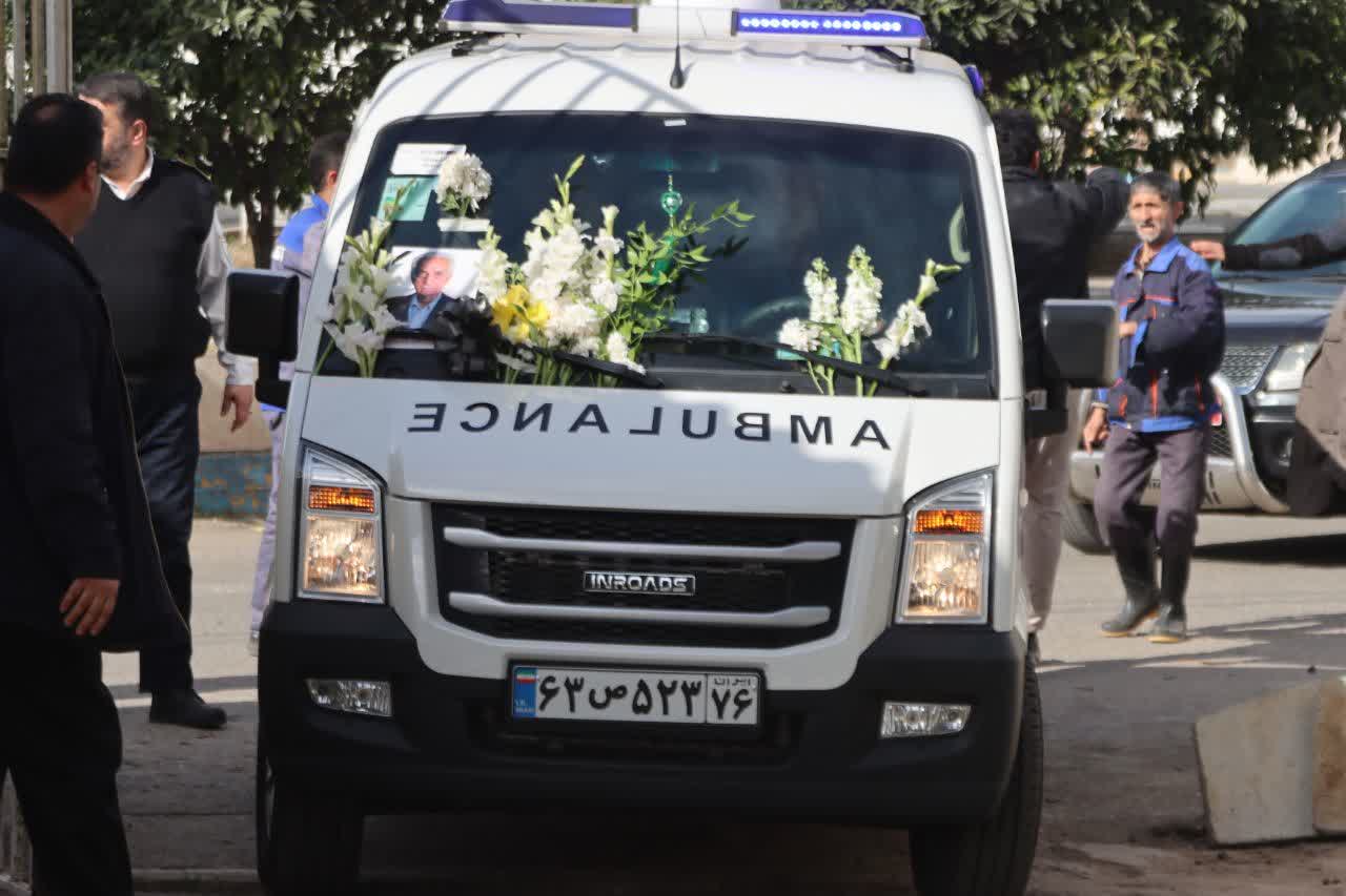 وداع باشکوه با خیر نیک‌ اندیش لاهیجانی؛ پیکر دکتر محمد صادق پیروز به خاک سپرده شد + تصاویر