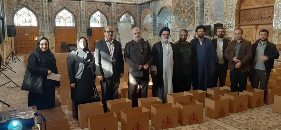۴۲۰ سبد کالای معیشتی به مددجویان بهزیستی گیلان اهدا شد