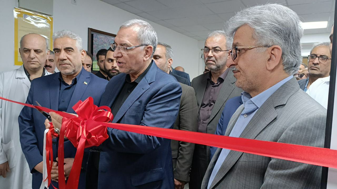 مرکز سی تی آنژیو بیمارستان حشمت رشت به بهره‌برداری رسید