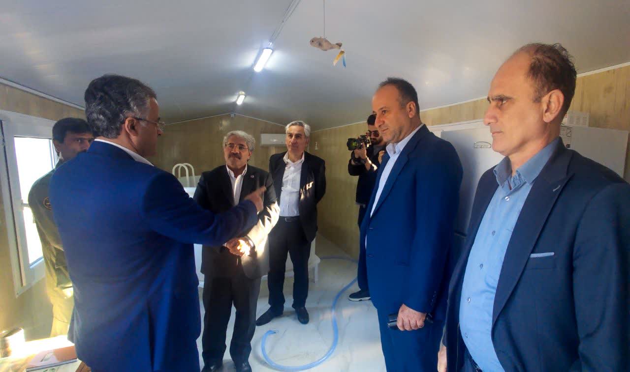  افتتاح نخستین مرکز تخصصی حفاظت و تیمار فک خزری در پارک ملی بوجاق کیاشهر