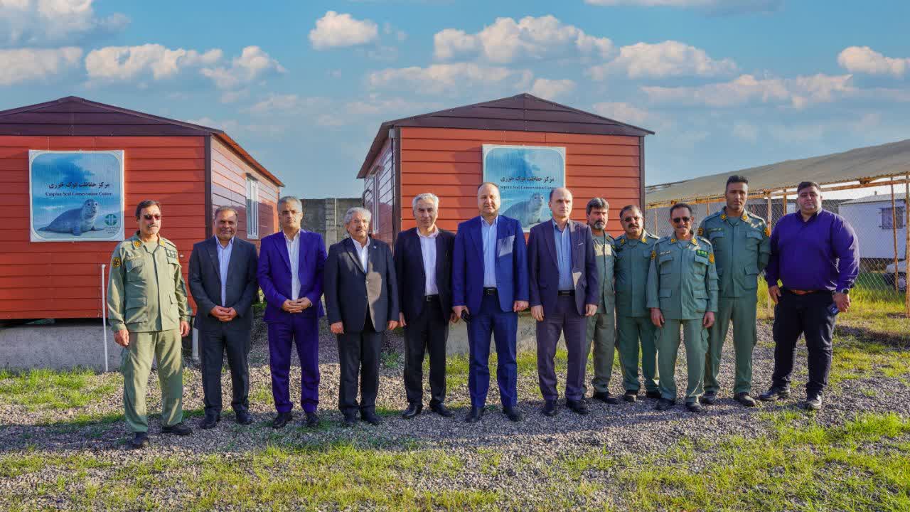  افتتاح نخستین مرکز تخصصی حفاظت و تیمار فک خزری در پارک ملی بوجاق کیاشهر