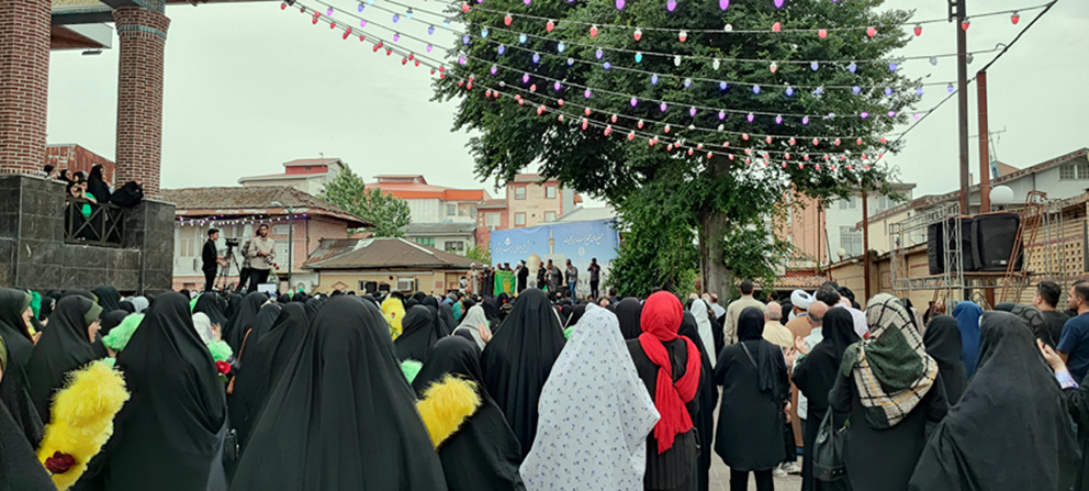 گزارش تصویری استقبال از کاروان خادمین حرم مطهر رضوی در رشت