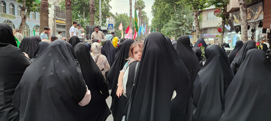 گزارش تصویری استقبال از کاروان خادمین حرم مطهر رضوی در رشت