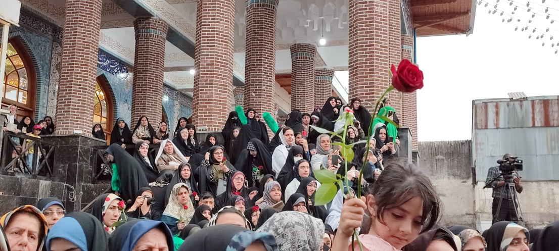 گزارش تصویری استقبال از کاروان خادمین حرم مطهر رضوی در رشت