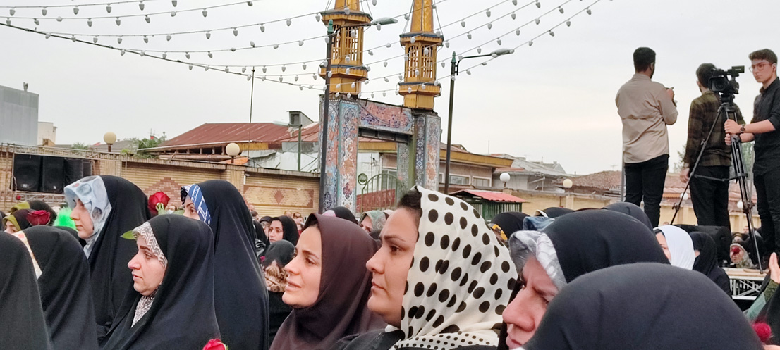 گزارش تصویری استقبال از کاروان خادمین حرم مطهر رضوی در رشت