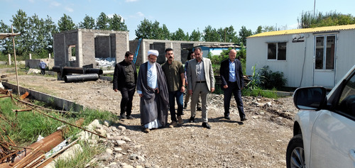 بازدید رئیس دفتر نماینده ولی فقیه در استان گیلان از شهرک صنعتی سپید رود رشت + تصاویر