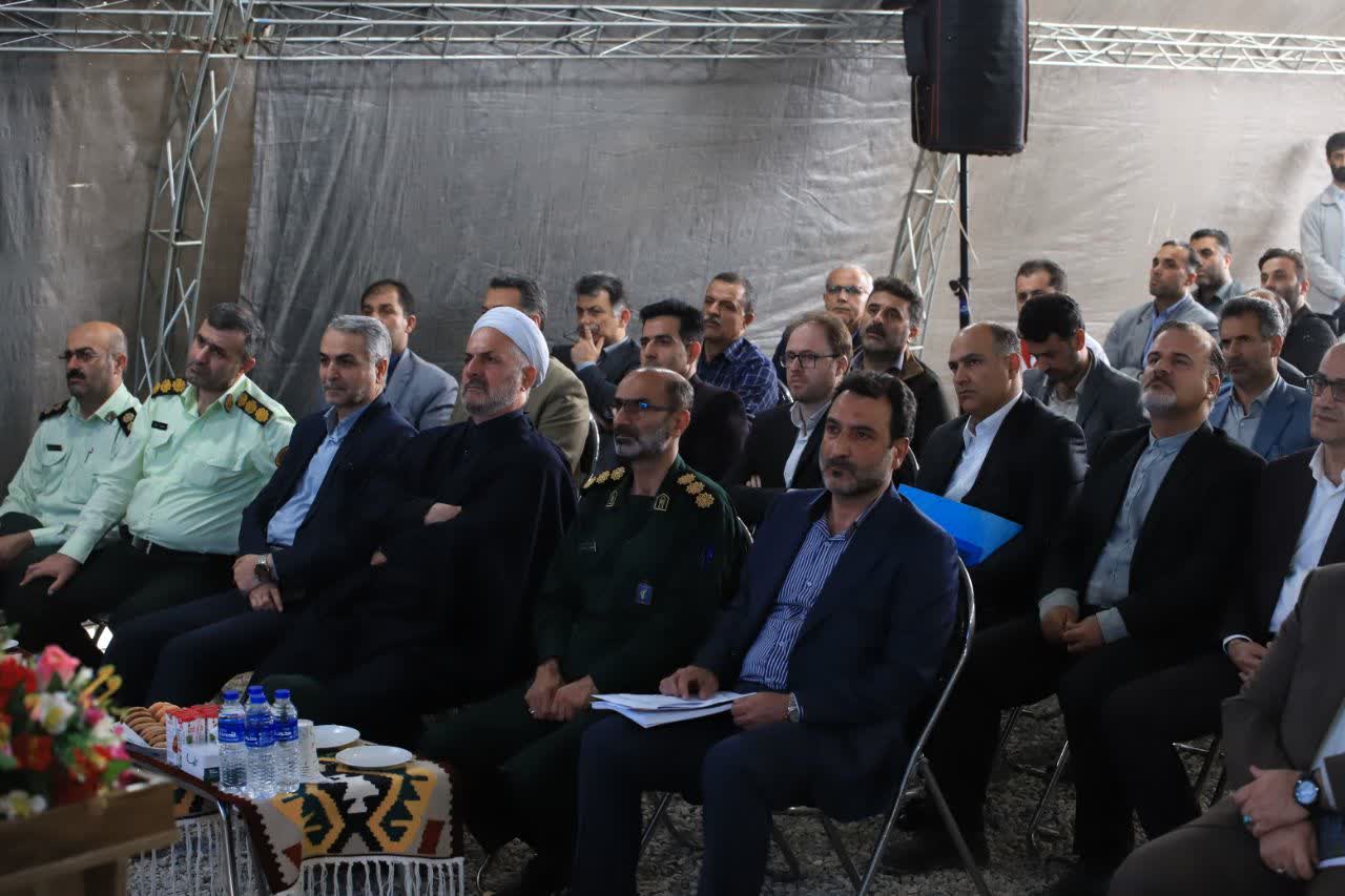 پست برق سیار رضوانشهر و اتصالات آن به بهره برداری رسید