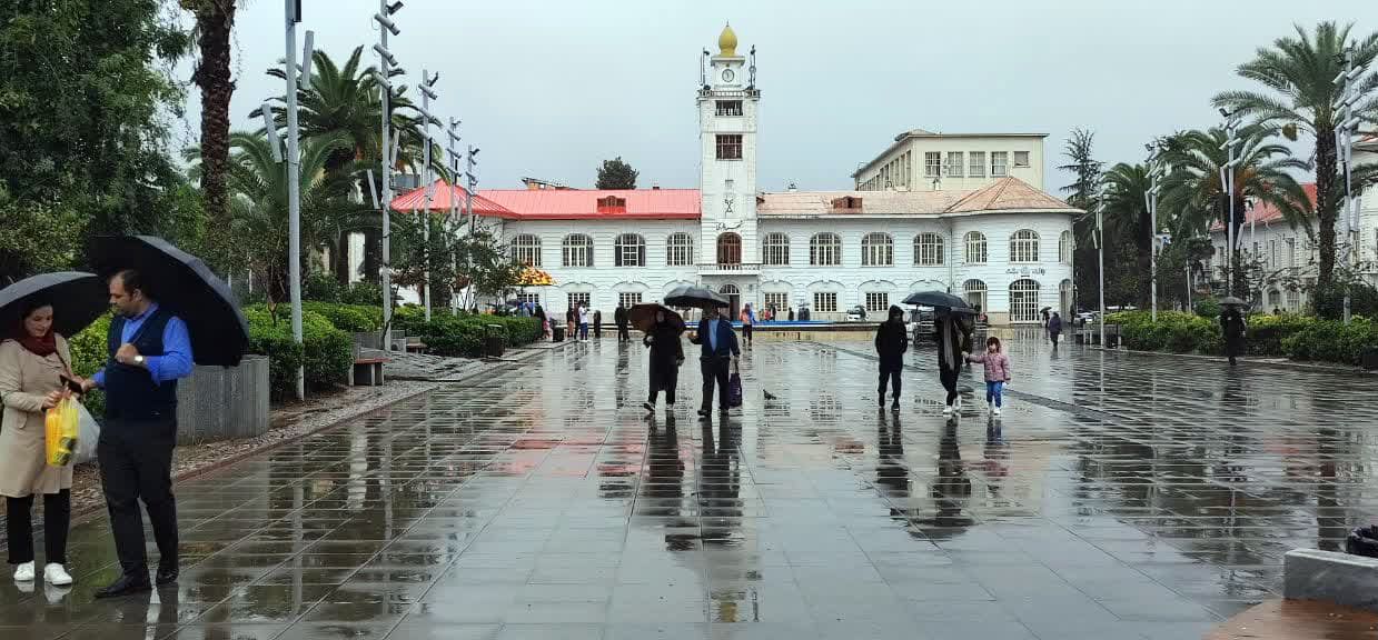 هشدار قرمز برای بارندگی های خیلی شدید در گیلان