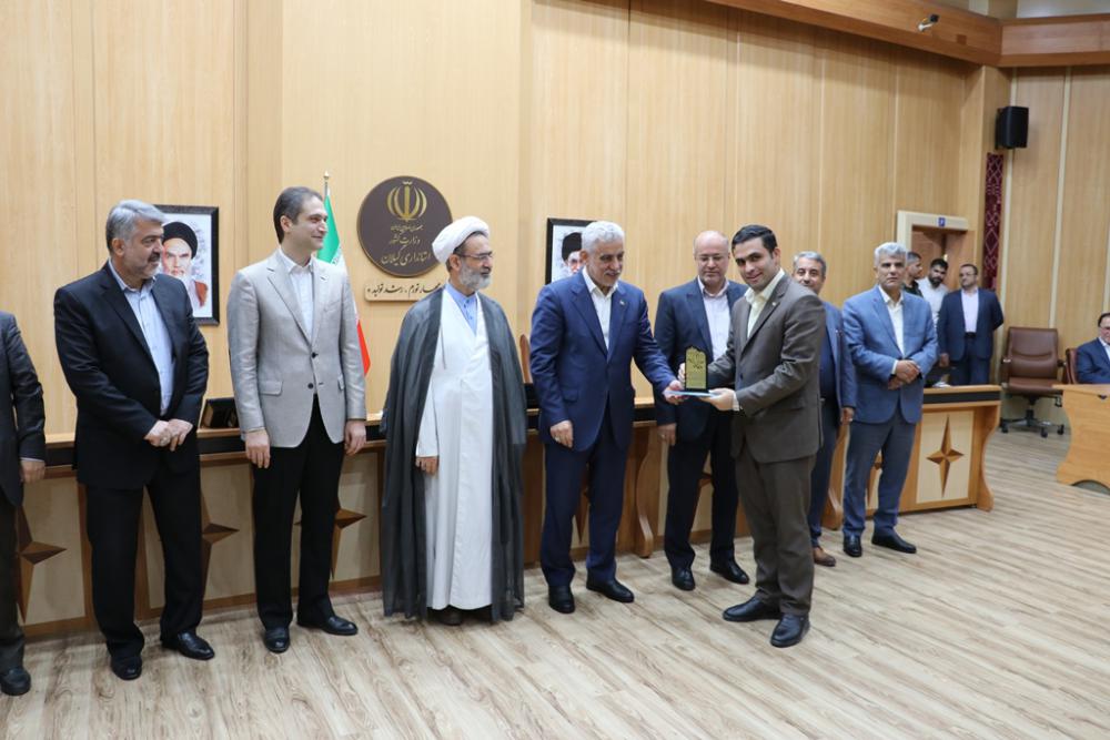 روابط عمومی فرمانداری رشت، برترین روابط عمومی استان گیلان شد