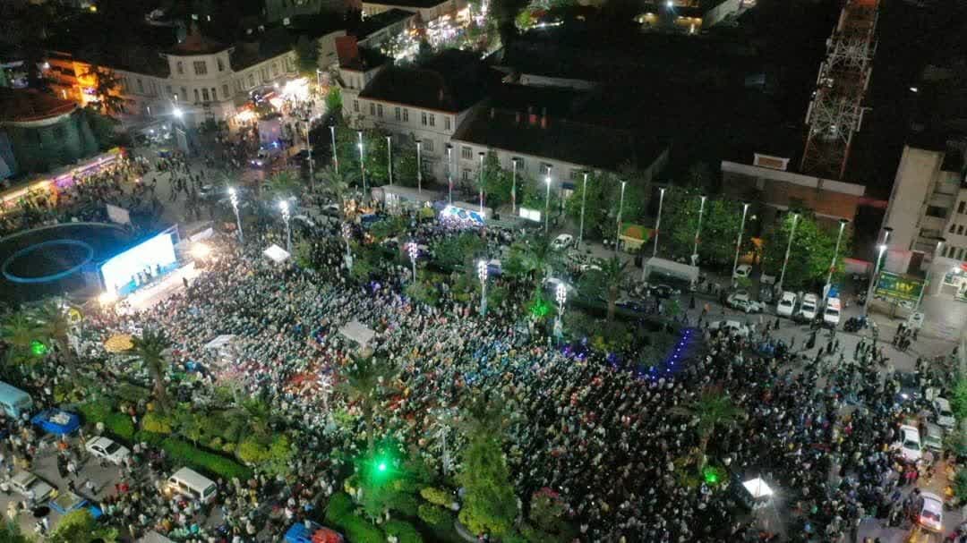 برگزاری جشن بزرگ «غدیر» در پیاده راه فرهنگی رشت + تصاویر