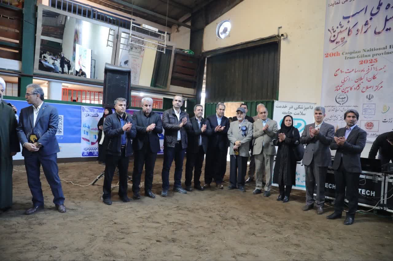 برگزاری بیستمین جشنواره ملی زیبایی اسب كاسپین در منطقه آزاد انزلی + تصاویر