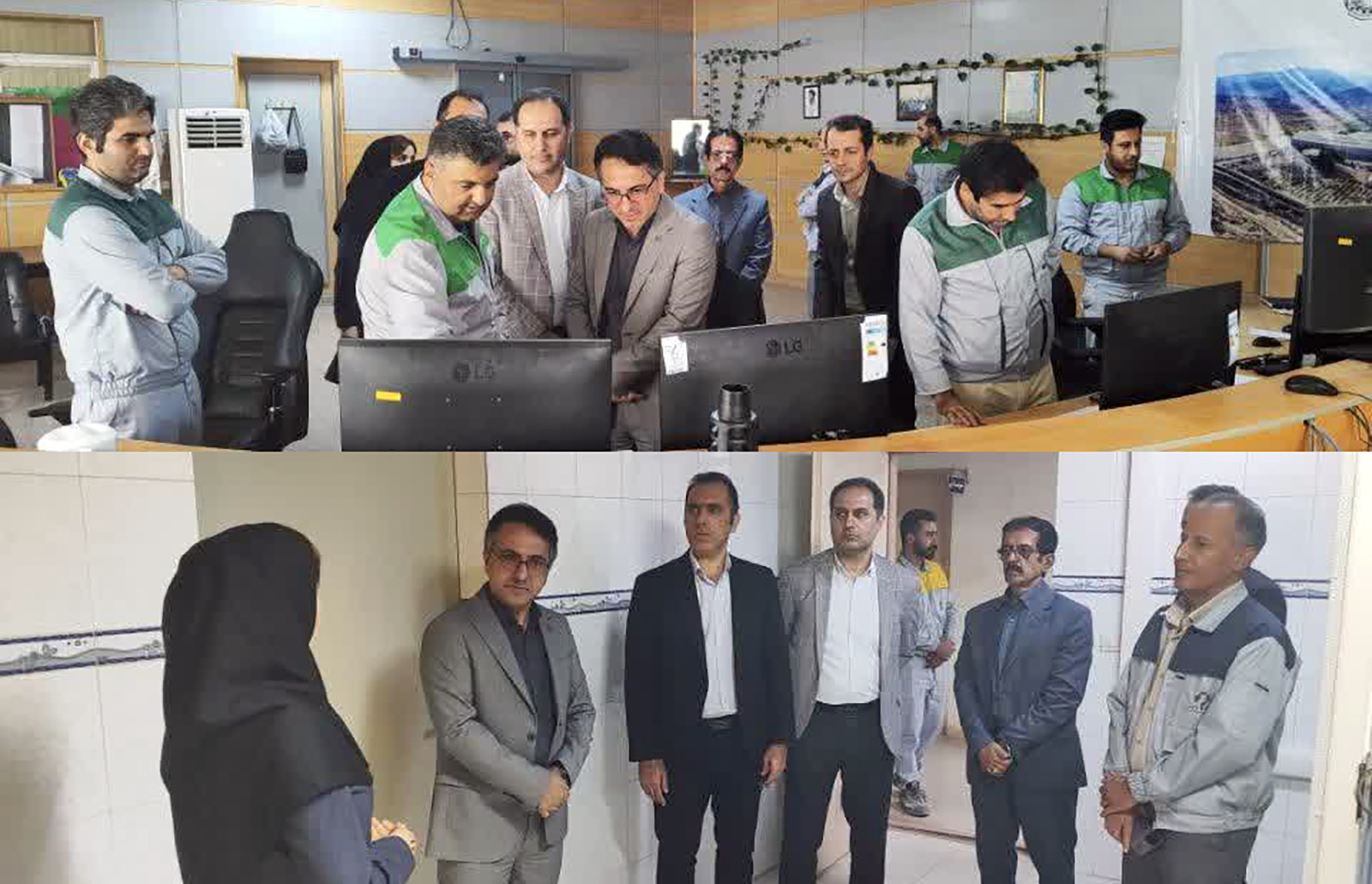 مدیر کل استاندارد گیلان فرآیند پایش کیفیت تولید در سیمان خزر را بررسی کرد