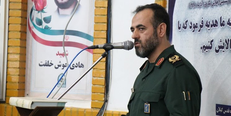 سردار دامغانی: گیلانی ها پرچمدار دفاع از حرم، وطن و انقلابند