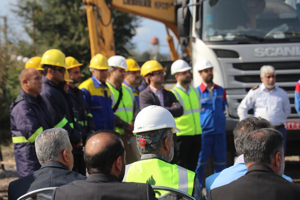 بالاترین سطح مانور گاز در گیلان برگزار شد