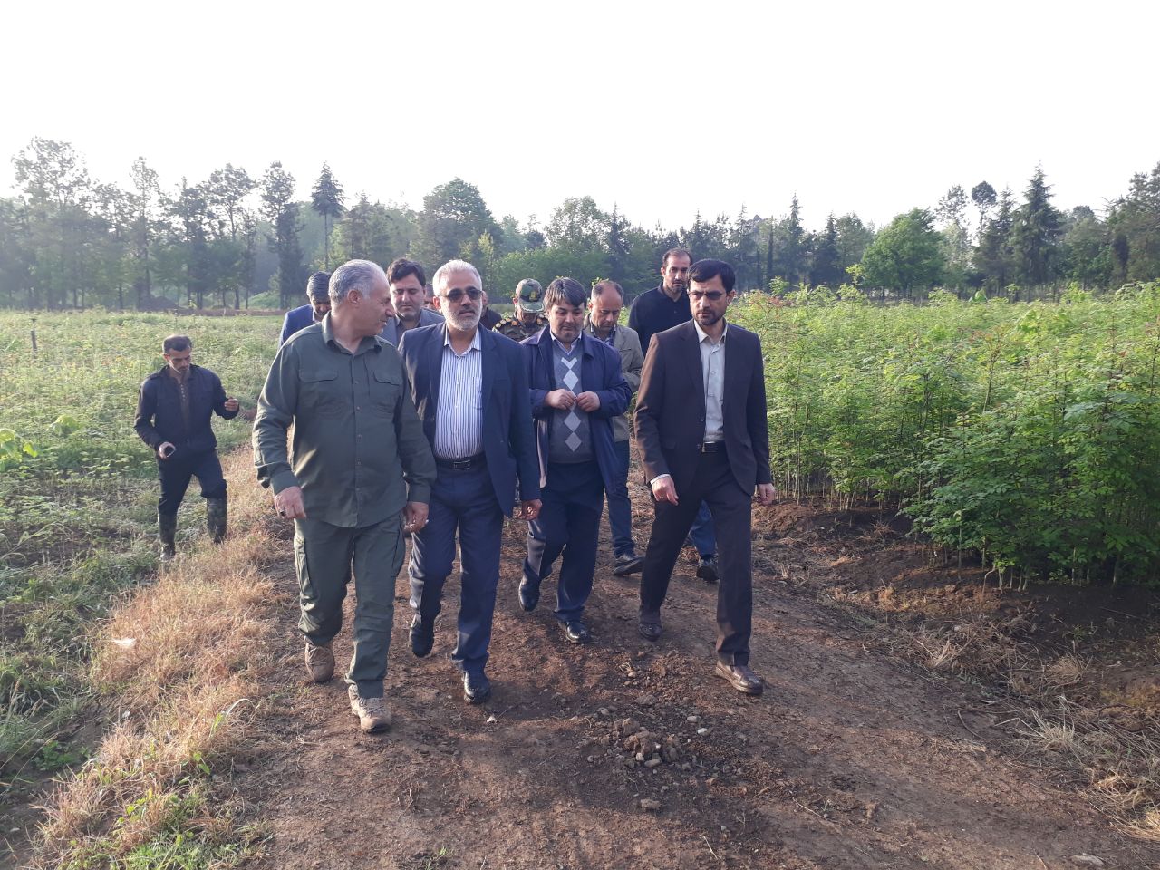 
	بازدید رییس سازمان منابع طبیعی و آبخیزداری کشور از نهالستان پیلمبرای پره سر رضوانشهر
