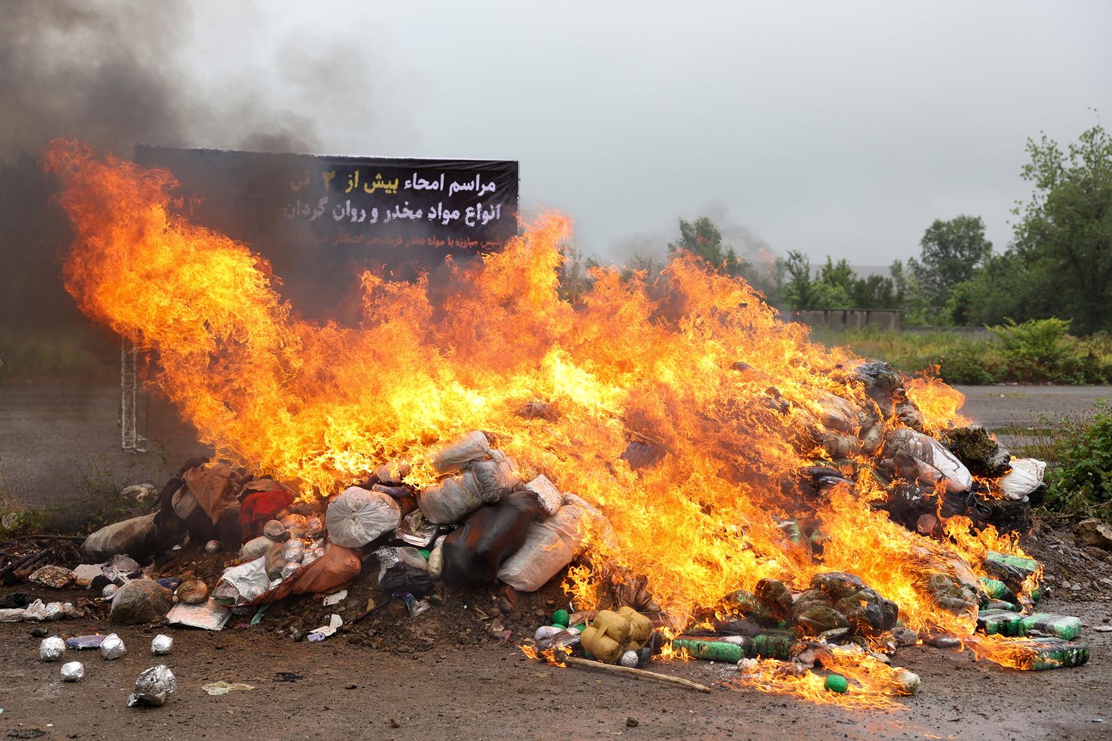 امحای بیش از ۲ تن مواد مخدر در گیلان؛ دستگیری 500 قاچاقچی طی 3 ماه
