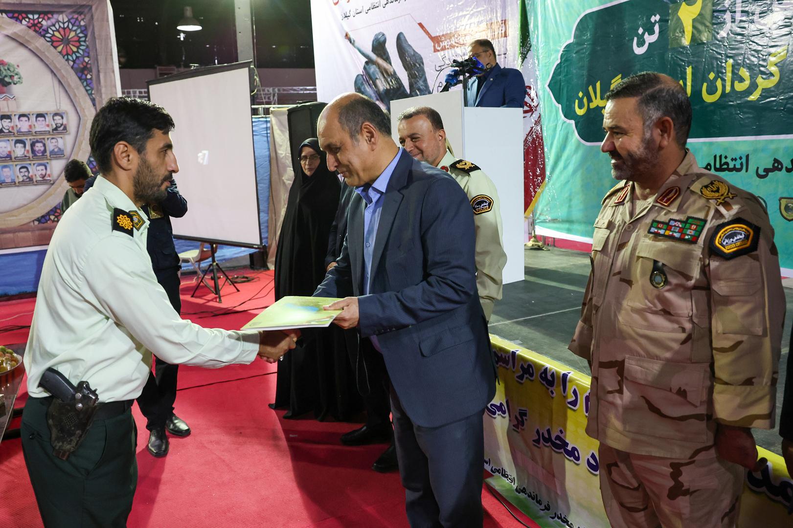 امحای بیش از ۲ تن مواد مخدر در گیلان؛ دستگیری 500 قاچاقچی طی 3 ماه