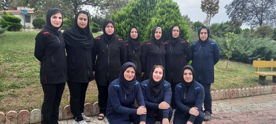 افتخارآفرینی بانوان کارمند بهزیستی گیلان در جشنواره ورزشی کارکنان بهزیستی کشور
