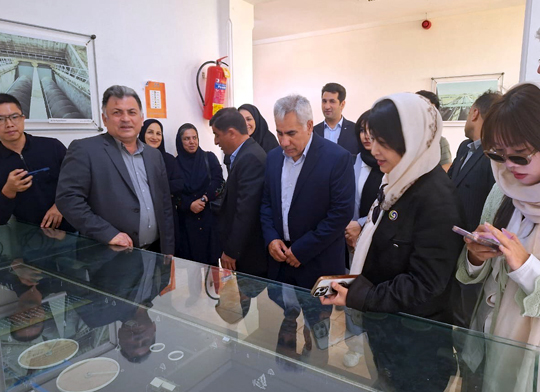 بازدید مدیرعامل شركت بین المللی PK چین از تصفیه خانه های فاضلاب رشت
