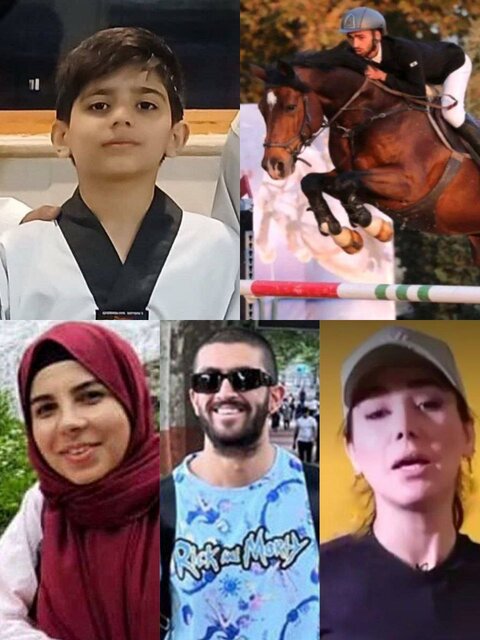  نام این ورزشکاران بی‌گناه را به خاطر بسپارید