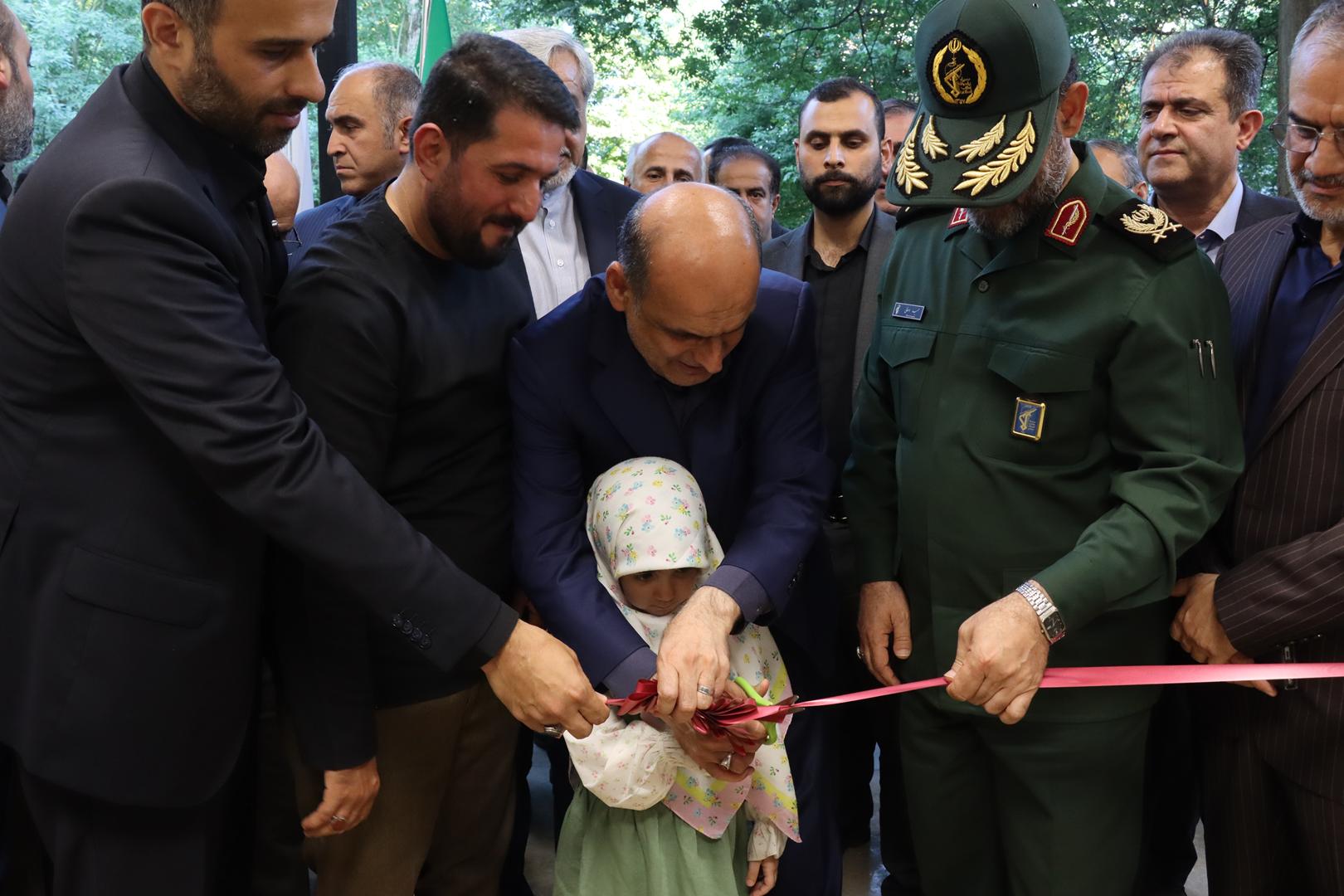  سالن ورزشی «شهیده مرضیه نبوی‌نیا» در بوستان ملت رشت افتتاح شد + تصاویر