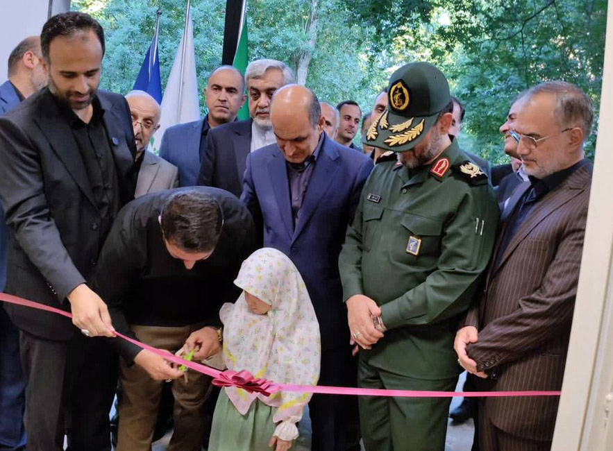  سالن ورزشی «شهیده مرضیه نبوی‌نیا» در بوستان ملت رشت افتتاح شد + تصاویر