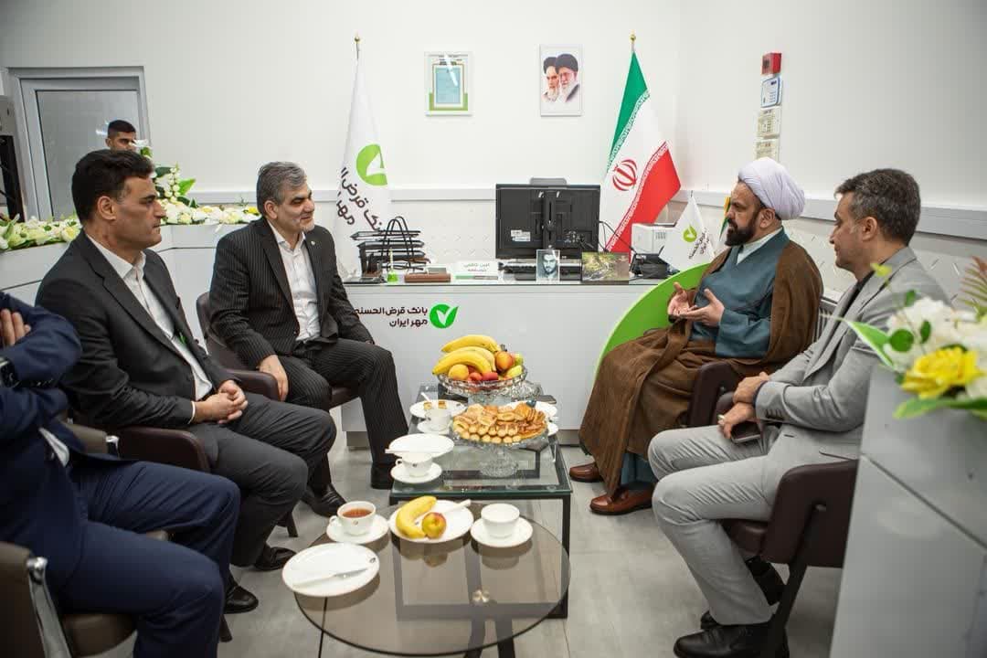 افتتاح ساختمان جدید شعبه معلم بانک قرض‌الحسنه مهر ایران در رشت + تصاویر