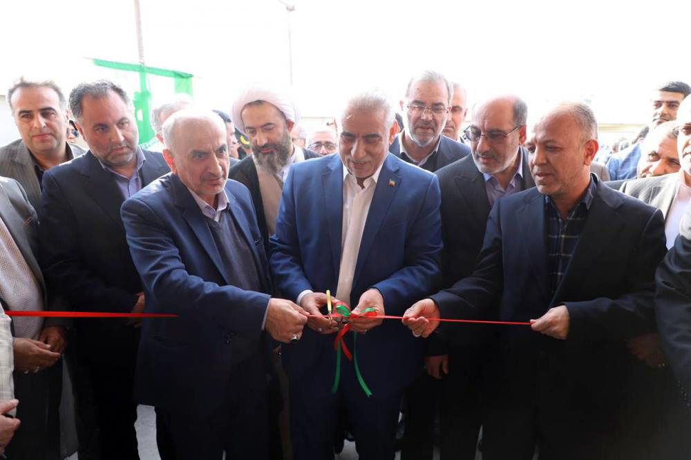 افتتاح واحد جدید شرکت سرنگ مینای رودسر با حضور معاون وزیر صمت