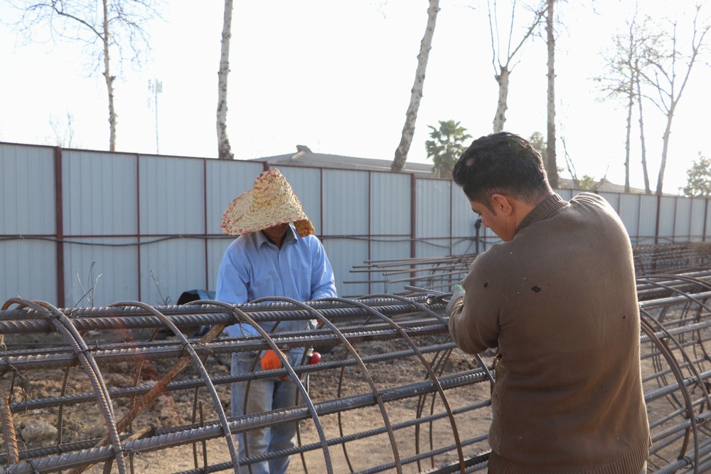 آخرین وضعیت احداث تقاطع های غیر همسطح آیت الله رودباری و شهید باهنر رشت