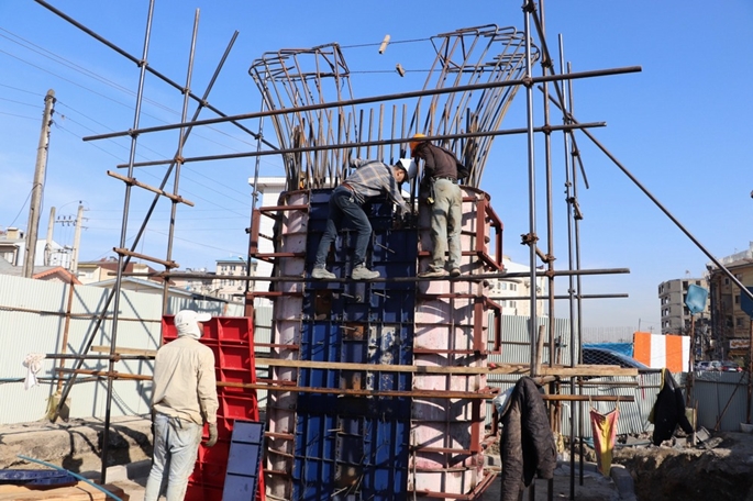 آخرین وضعیت احداث تقاطع های غیر همسطح آیت الله رودباری و شهید باهنر رشت