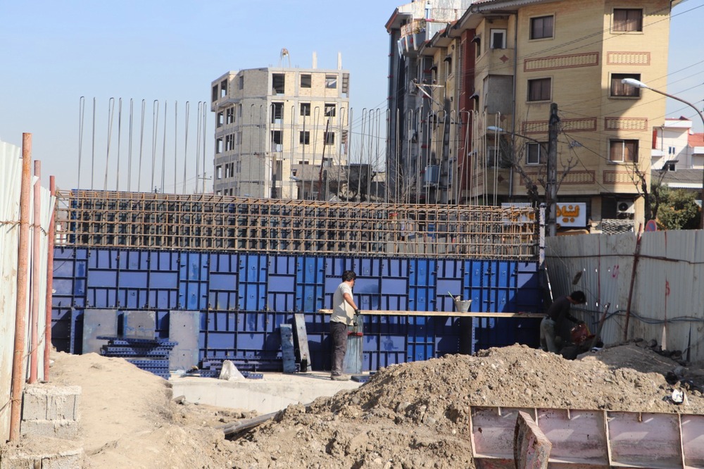 آخرین وضعیت احداث تقاطع های غیر همسطح آیت الله رودباری و شهید باهنر رشت